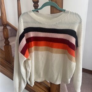 Striped Multicolor Women's Sweater